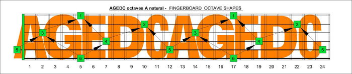 AGEDC octaves A natural