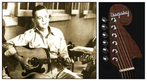 Merle Travis plus Martin acoustic