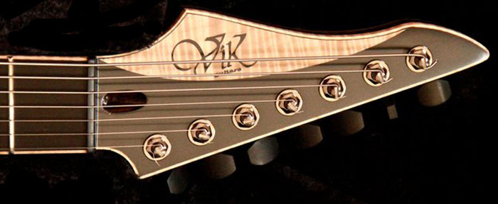 ViK Duality7 headstock