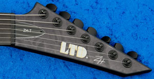 ESP LTD ZH-7 headstock front