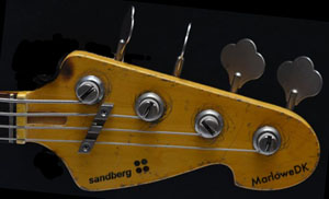 Sandberg MarloweDK headstock