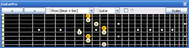 GuitarPro6 6E4E1 box shape