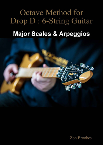 Octave Method for Drop D: 6-String Guitar eBook