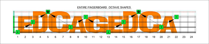 EDCAG4BASS F natural octaves