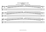 C octatonic major-minor scale box shapes TAB pdf