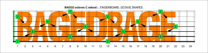 BAGED octaves C natural