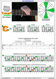 CAGED4BASS B diminished arpeggio 3C* box shape at 12 pdf