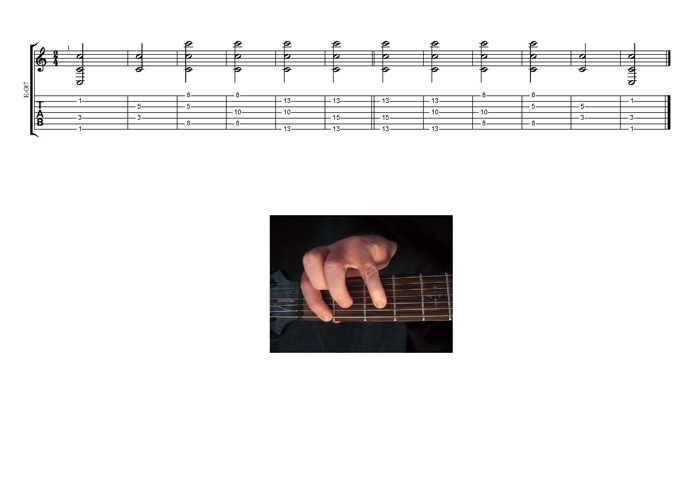 GuitarPro6 C natural octaves TAB pdf