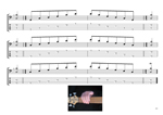 BAGED octaves C major arpeggio box shapes GuitarPro6 TAB pdf