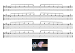 BAGED octaves C major arpeggio (3nps) box shapes TAB pdf