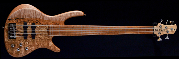 Roscoe Century standard 5 lined fretless