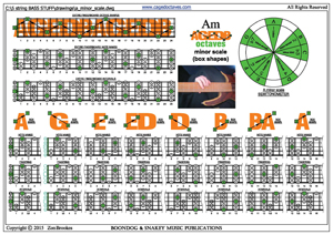 AGEDB octaves A minor scale 3nps box shapes pdf