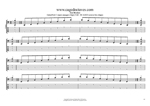 BCAGED octaves C major arpeggio (3nps) box shapes TAB pdf