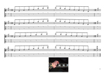 AGEDC octaves A minor arpeggio (3nps) box shapes TAB pdf