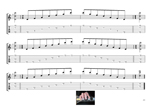 DCAGE octaves D minor arpeggio box shapes TAB pdf