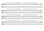 CAGED octaves B diminished arpeggio (3nps) box shapes TAB pdf