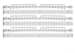 C major arpeggio box shapes TAB pdf