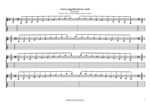 BAGED octaves C major arpeggio (3nps) box shapes TAB pdf