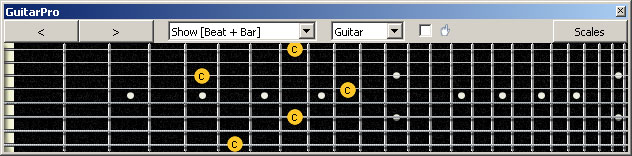 GuitarPro6 8f#6G3G1:6E4E1 octave shapes
