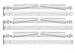 BAGED octaves C pentatonic major scale pseudo 3nps box shapes GuitarPro6 TAB pdf