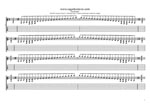 8-string:Drop E - D dorian mode 3nps box shapes TAB pdf