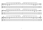 GEDBA octaves G major arpeggio box shapes TAB pdf