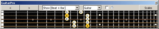 GuitarPro6 5Dm2 box shape