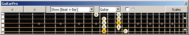 GuitarPro6 5Bm3 box shape