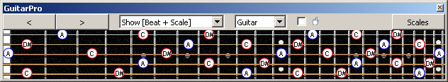 GuitarPro6 A diminished arpeggio