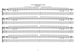 C major scale (ionian mode) (Drop A: 7 string guitar) 3nps box shapes