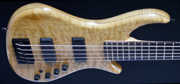 Pedulla Nuance 5 Quilted-Spalted Maple Top