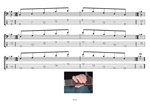 CAGED4BASS (4-string bass : Low E) - C major arpeggio box shapes TAB pdf