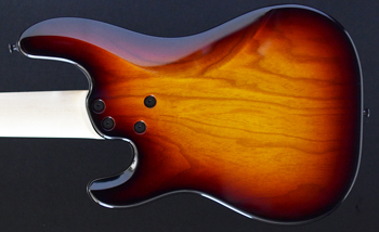 Dingwall Super P/J 5 Tone Sunburst Ziracote