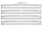 BAF#GED octaves C major arpeggio (3nps) box shapes GuitarPro7 TAB pdf