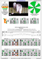 Drop D: CAGED octaves C ionian mode (major scale) : 6E4E1 box shape pdf (3nps)