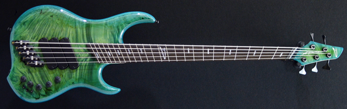 Dingwall Z3-5 Green-Blue Reverseburst