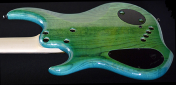 Dingwall Z3-5 Green-Blue Reverseburst