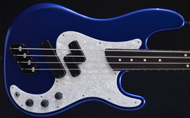 Dingwall Super PJ4 Metallic Blueberry Fretless