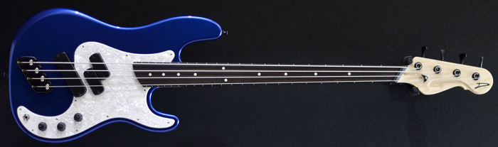 Dingwall Super PJ4 Metallic Blueberry Fretless