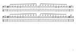 GuitarPro8 TAB : CAGED octaves 5-string bass (Drop A - AEADG) C major scale (ionian mode) box shapes pdf