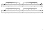 GuitarPro8 TAB: 5-String Bass (High C - EADGC) C major arpeggio box shapes pdf