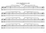 GuitarPro8 TAB: 5-String Bass (Drop D + High C - EADGC) C major arpeggio box shapes pdf