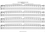 GuitarPro7 TAB: A minor arpeggio (3nps) box shapes pdf