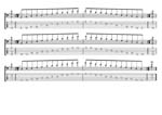 GuitarPro7 TAB: AGEDBC octaves A pentatonic minor scale box shapes pdf