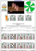 CAGED octaves (6-string guitar : Drop D - DADGBE) C major scale(ionian mode) : 6E4E1 box shape pdf