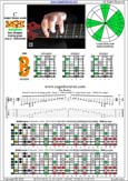 BAGED octaves (8-string guitar : Drop E - EBEADGBE) C major blues scale : 7B5B2 box shape pdf