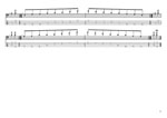 GuitarPro8 TAB: Meshuggah's 4-string bass tuning (FBbEbAb) C pentatonic major scale box shapes pdf