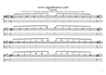 GuitarPro8 TAB: Meshuggah's 4-string bass tuning (FBbEbAb) C major-minor arpeggio box shapes pdf