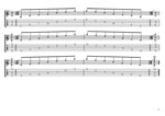 GuitarPro8: BAGED octaves 6-string guitar (6/7th guitar tuning - B1:E2:A2:D3:G3:B3) C major arpeggio box shapes pdf
