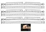 GuitarPro8 TAB: C major-minor arpeggio (7-string guitar : B1 standard - BEADGBE) box shapes pdf